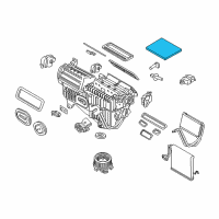 OEM 2022 Lincoln Nautilus Cabin Air Filter Diagram - DG9Z-19N619-AA