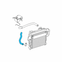 OEM Jeep Commander Hose-Radiator Outlet Diagram - 55116868AF