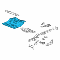 OEM 2009 Chevrolet Equinox Panel-Rear Compartment Diagram - 20778471