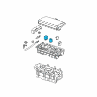 OEM Chevrolet Relay Diagram - 13500112