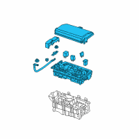 OEM Buick LaCrosse Fuse & Relay Box Diagram - 90767240