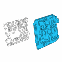 OEM 2019 Ram 3500 Engine Control Module Diagram - 68444769AA