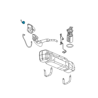 OEM 2003 GMC Sierra 2500 HD Cap Diagram - 15763226