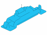 OEM 2022 Toyota GR86 License Lamp Diagram - SU003-08731