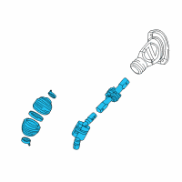 OEM 2019 Cadillac Escalade Lower Shaft Diagram - 84321748