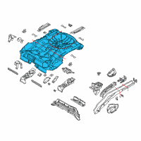 OEM 2017 Ford Focus Floor Pan Diagram - CV6Z-5811215-A