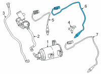 OEM BMW X4 LAMBDA MONITOR SENSOR Diagram - 11-78-8-058-647