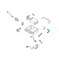 OEM 2005 Hyundai Tiburon Hose-Separator To Canister Diagram - 31473-2C700