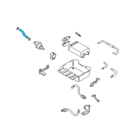 OEM 2008 Kia Spectra5 Hose-Vapor Diagram - 2892123510