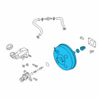 OEM 2013 Hyundai Elantra Booster Assembly-Brake Diagram - 59110-3X000