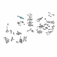 OEM 2012 Acura ZDX Pin, Hinge Passenger Diagram - 83455-SZN-A02