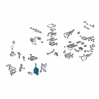 OEM 2010 Acura ZDX Bracket Set, Select Diagram - 54200-SZN-A82