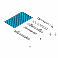 OEM Ford Ranger Floor Pan Diagram - KB3Z-9911215-B