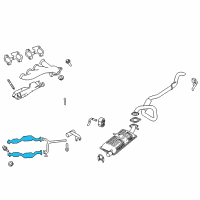 OEM Lincoln Town Car Converter Diagram - 9W1Z-5E212-B