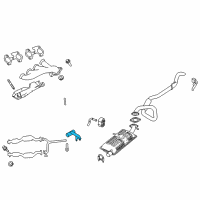 OEM 1998 Ford Crown Victoria Damper Diagram - 6W7Z-5F240-AA