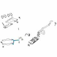 OEM 2010 Mercury Grand Marquis Front Pipe Diagram - 4W7Z-5246-AA