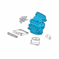 OEM 2013 Honda CR-V Blower Sub Assy Diagram - 79305-T0G-A01