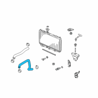 OEM 2012 Acura TL Hose, Water (Lower) Diagram - 19502-RK1-A00