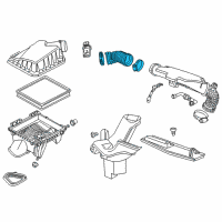 OEM 2019 Chevrolet Impala Outlet Tube Diagram - 23113527