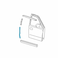 OEM 2001 Ford F-150 Edge Guard Diagram - 1L3Z-7820910-BA