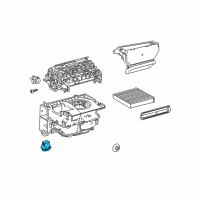 OEM 2018 Toyota C-HR Resistor Diagram - 87138-F4010