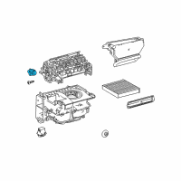 OEM 2020 Toyota C-HR Actuator Diagram - 87106-F4050