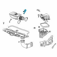 OEM 2022 Cadillac Escalade ESV PCV Tube Diagram - 12700664