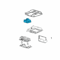 OEM Ford Edge Sunroof Switch Diagram - 9T4Z-15B691-AA