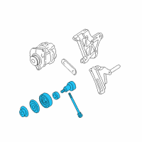 OEM Nissan Pulley Assy-Idler Diagram - 11945-0W002