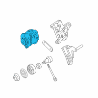 OEM 1998 Infiniti QX4 Reman Alternator Assembly Diagram - 2310M-0W403RW