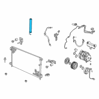 OEM Honda Accord Crosstour Receiver Diagram - 80351-SDC-A01