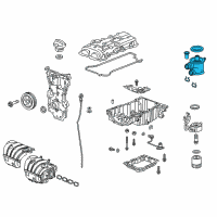 OEM Chevrolet Camaro Adapter Diagram - 12664382