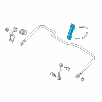 OEM 2019 Ford F-250 Super Duty Support Diagram - 7C3Z-5B498-A