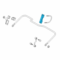 OEM 2017 Ford F-350 Super Duty Support Diagram - 7C3Z-5B498-A