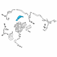 OEM 2020 Infiniti QX50 Heat INSULATOR-Turbine Housing Diagram - 14450-5NA0A