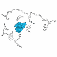 OEM 2020 Infiniti QX50 Turbocharger Diagram - 14411-5NA0A