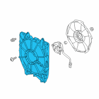 OEM 2022 Acura TLX SHROUD Diagram - 19015-6A0-A01