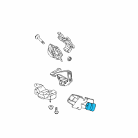 OEM 2005 Dodge Ram 3500 DAMPER-Mass Diagram - 52121157AA