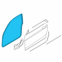 OEM 2021 BMW M240i Edge Protection, Door, Front Left Diagram - 51-72-7-348-419