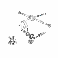 OEM Dodge Durango Seal-Drive PINION Diagram - 68056356AA