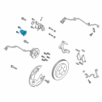 OEM 2018 Ford F-150 Actuator Diagram - JL3Z-2B712-B