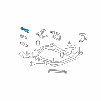 OEM 2016 Chevrolet Traverse Strut Diagram - 25840458