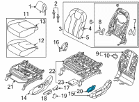 OEM 2022 Kia Carnival SWITCH ASSY-POWER FR Diagram - 88070R0700OFB