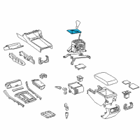 OEM Toyota Shift Indicator Diagram - 35970-07020