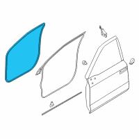 OEM 2019 Ford F-150 Weatherstrip On Body Diagram - FL3Z-1820709-A