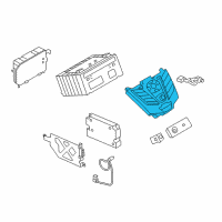 OEM Ford Escape Hazard Warning Switches Diagram - CJ5Z18C858BA