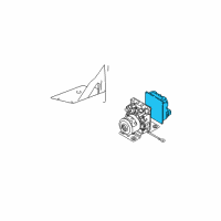 OEM Chevrolet Venture Module Asm, Electronic Brake Control Diagram - 18078138