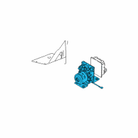 OEM 2000 Chevrolet Venture Modulator Diagram - 18044370