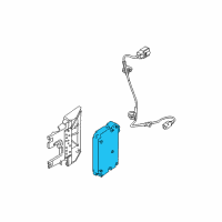 OEM 2011 Mercury Milan Module Diagram - BA5Z-14D212-AA