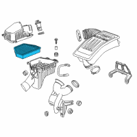 OEM 2010 Saturn Vue Filter Diagram - 96815102